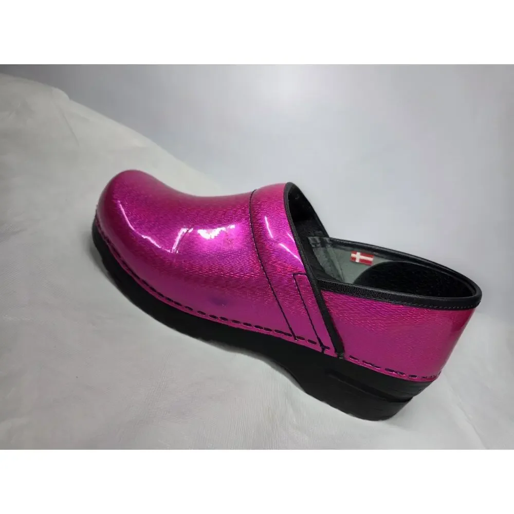 Sanita Original Danish Clogs Comfort Nursing Shoes Slip On Women EUR 39 Pink - Picture 8 of 12